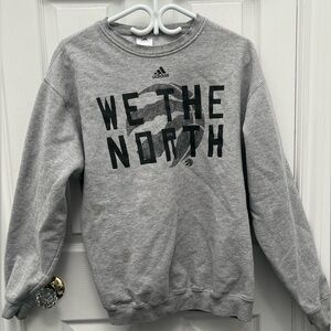 Adidas NBA Men's Toronto Raptors "We The North" crewneck sweatshirt